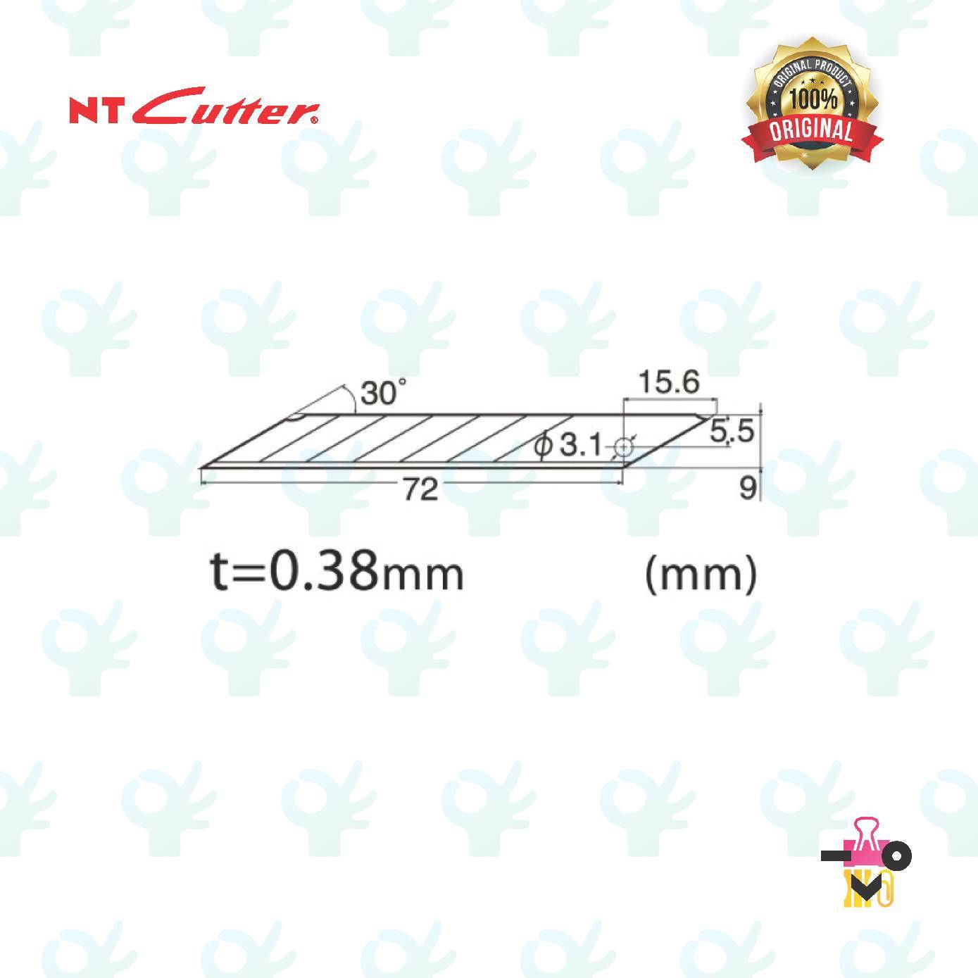 Ofiskita NT Cutter VALUE SET Professional Precision Cutter AD & Spare